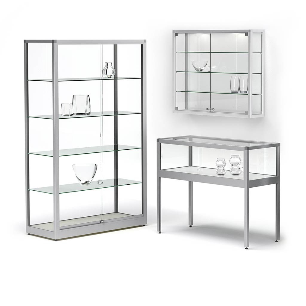 Glasvitrinen online kaufen - Vitrinen.de Glasvitrine