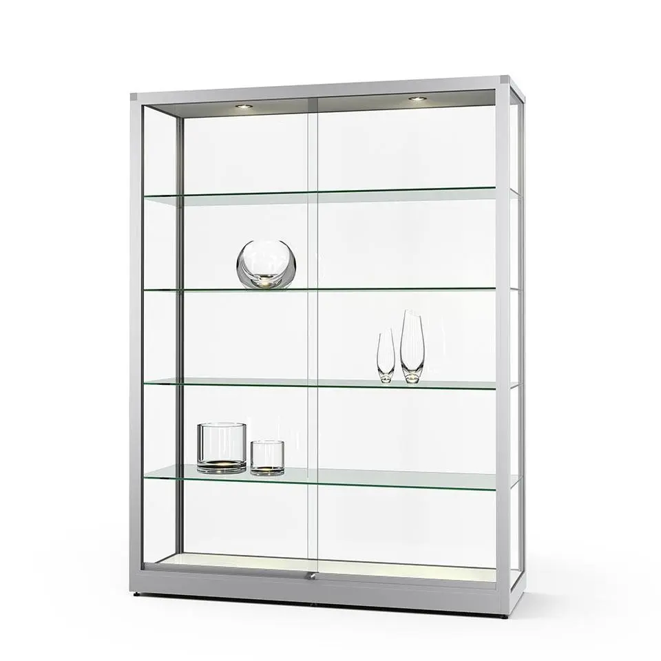 Glasvitrine Vertum - die variable Standvitrine